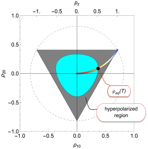 Hyperpolarization And The Physical Boundary Of Liouville Space Mr